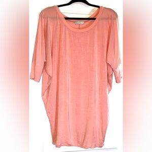 Plus Size Peachy Pink Top Size 2X- 3X